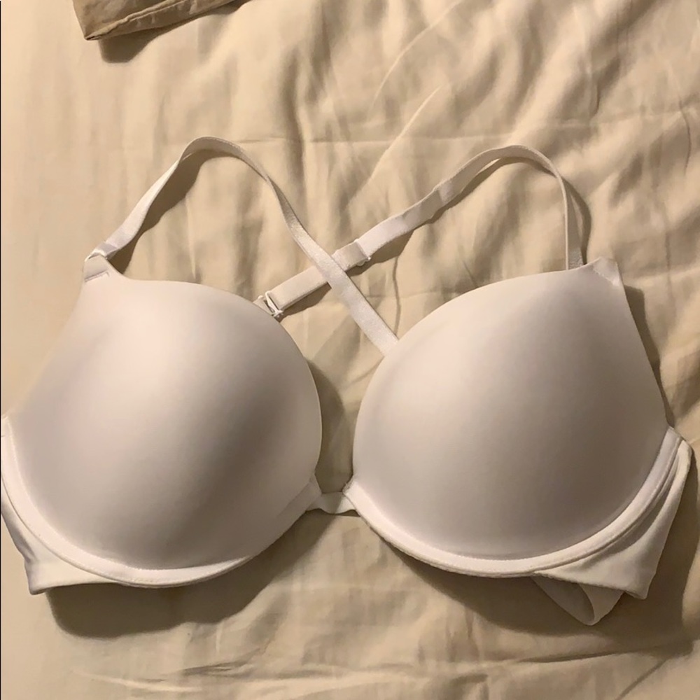 VS push up bra with convertible straps, white 36D